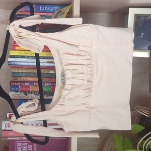 In Vogue Tie Top - Nude